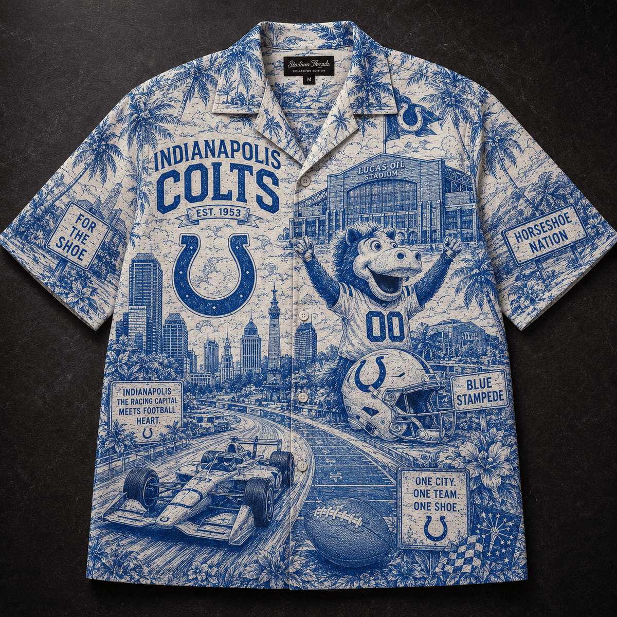 PREMIUM IDC HAWAIIAN SHIRT HQH