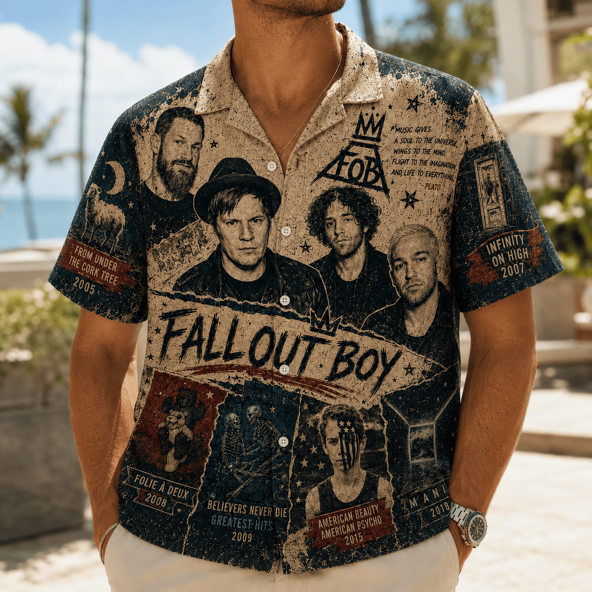 PREMIUM FOB HAWAIIAN SHIRT HQH