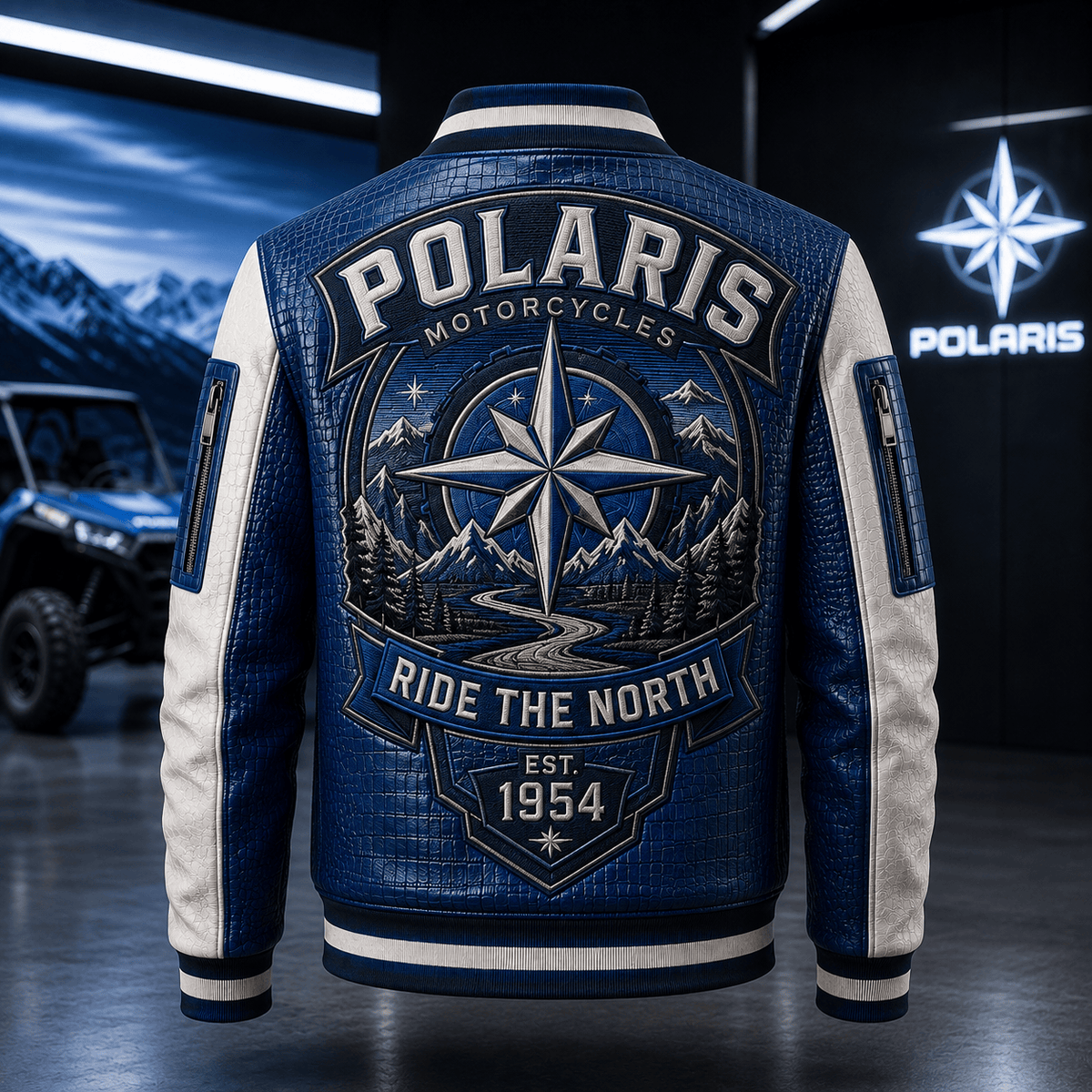 Premium POL Leather Zipper Jacket TNSM