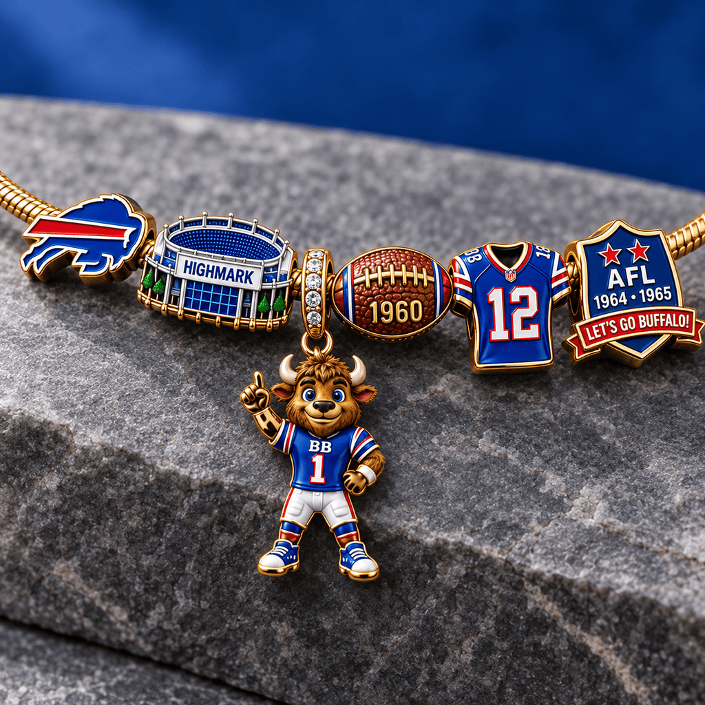 BFBL Silver Charm Bracelet Set NTVA