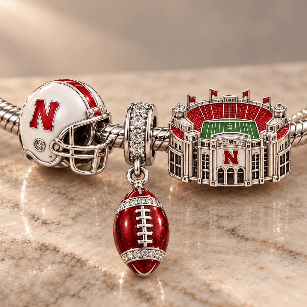 NCH Silver Charm Bracelet Set PTKL