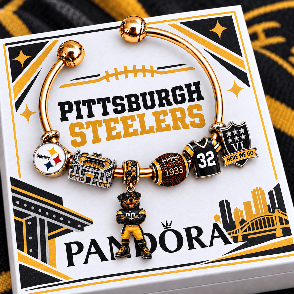 PBS Silver Charm Bracelet Set NTVA