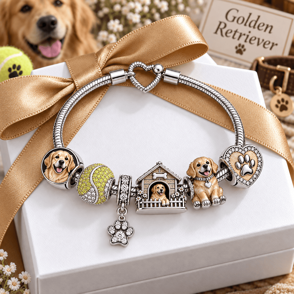 GDRV Silver Charm Bracelet Set VTH
