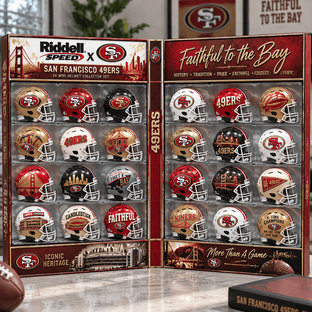 Premium SF49 Mini Helmet Advent Calendar NTNA
