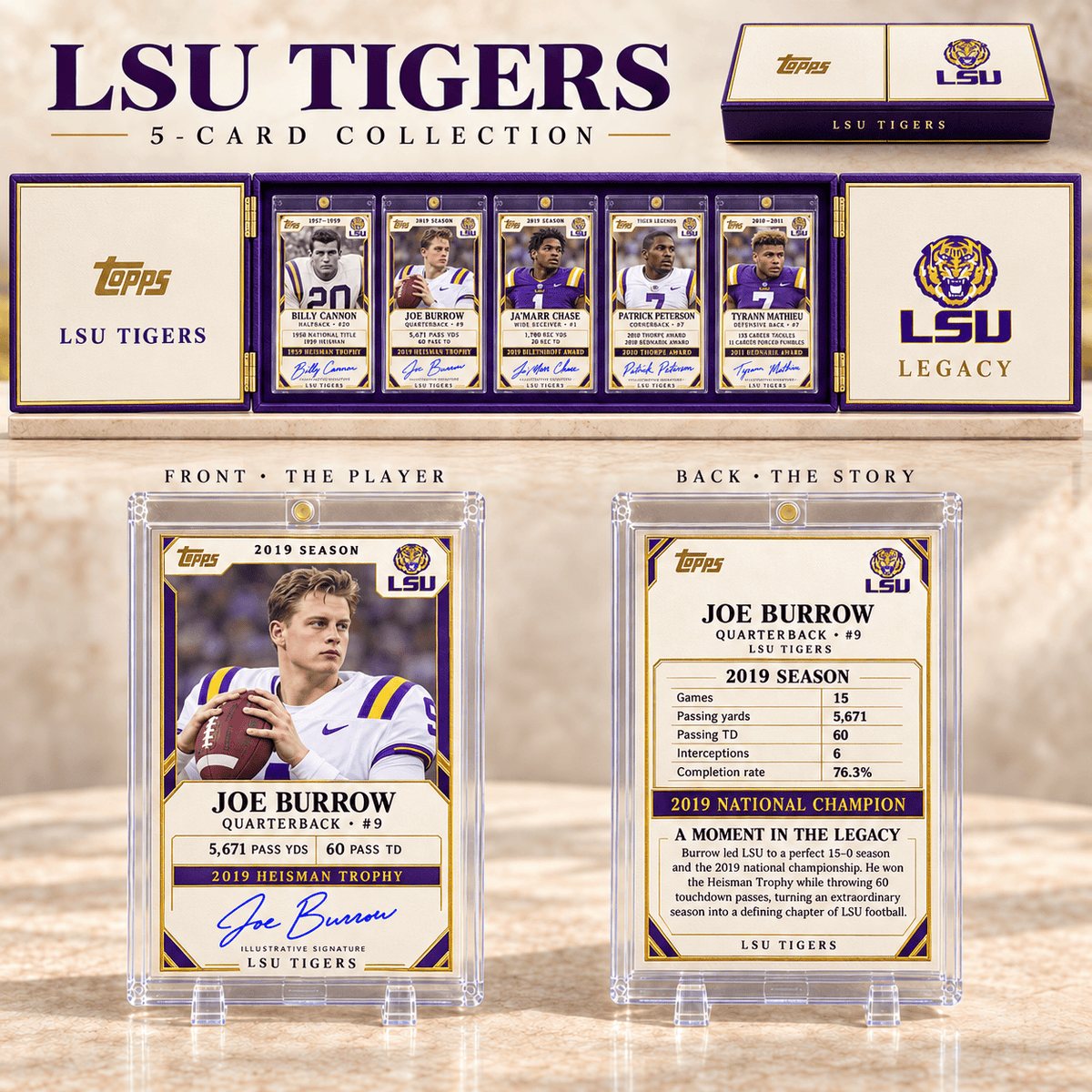 LSUT Premium Card Collector’s Box Set NHVH