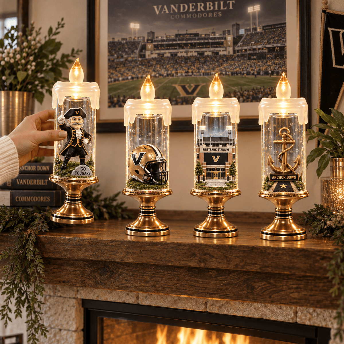 Premium VDBC Candle Ornament Lights TTMH