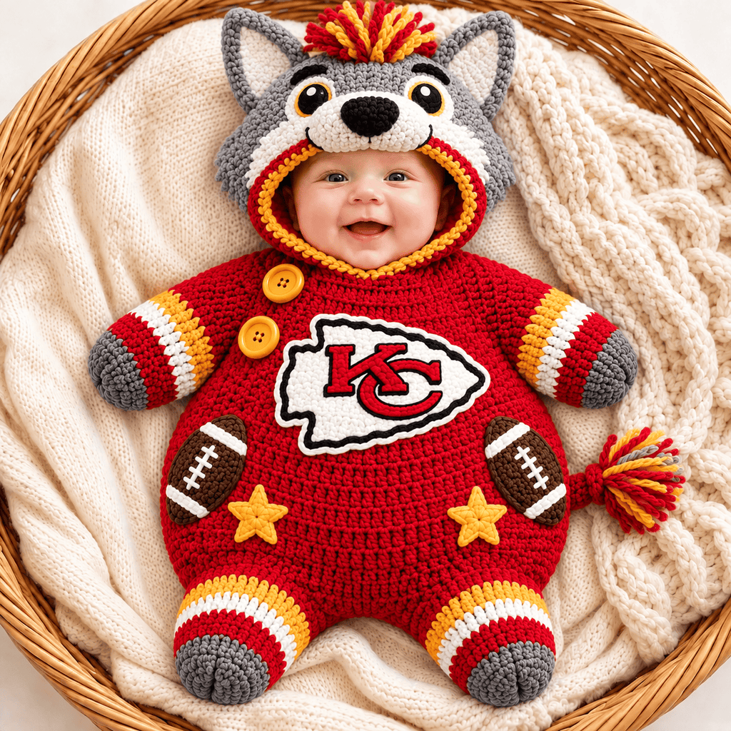 KCC Crocheted baby romper BMD