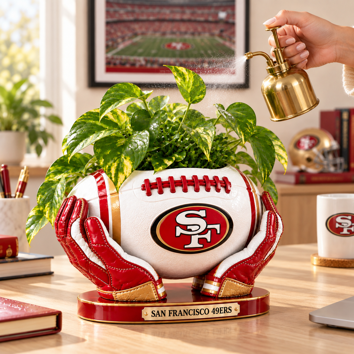 SF49 Decorative Planter – Desk & Shelf Decor TMH
