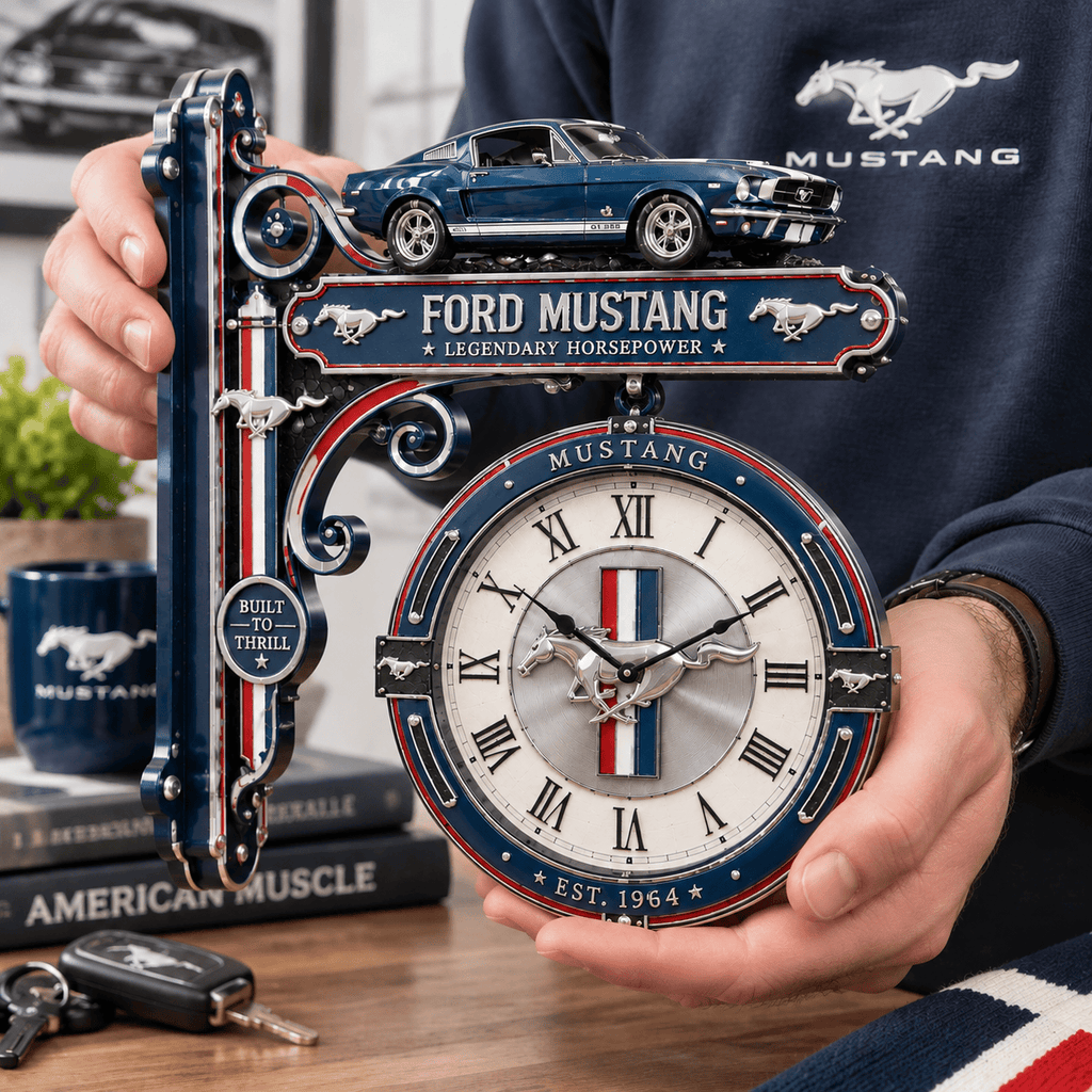 MUST Premium Illuminating Collector Wall Clock LNTH