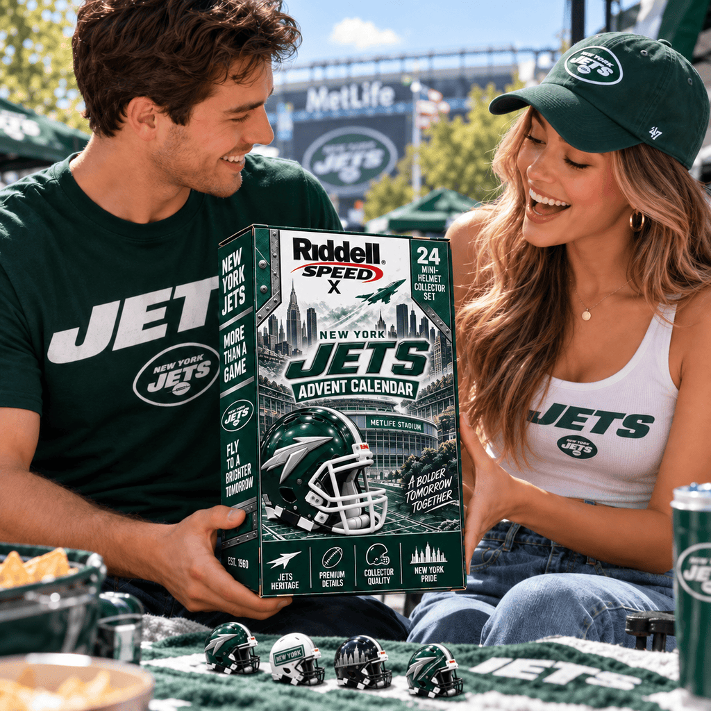 Premium NYJ Mini Helmet Advent Calendar NTNA