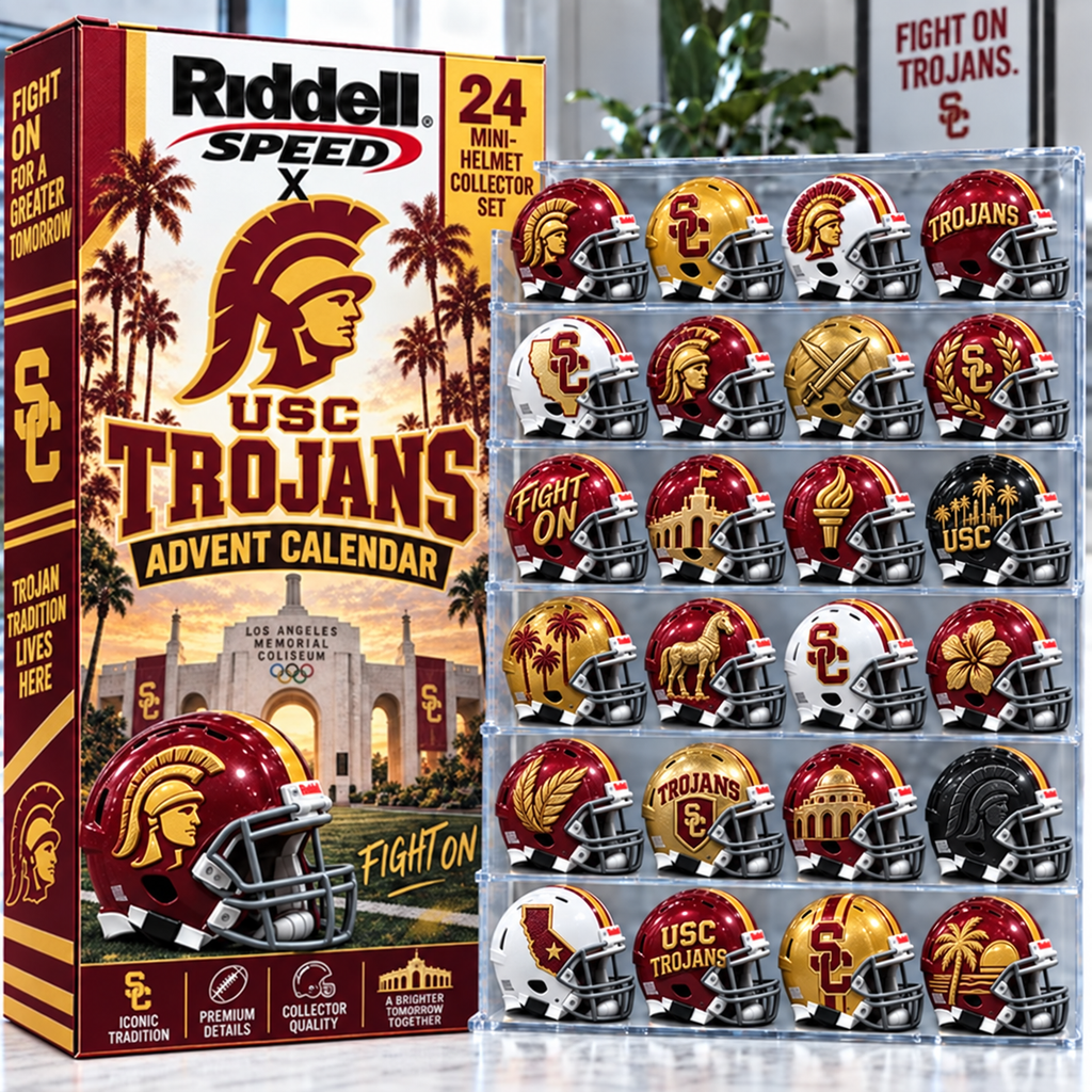 Premium USC Mini Helmet Advent Calendar NTNA