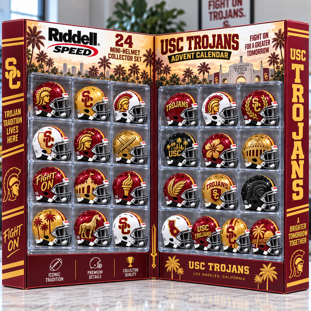 Premium USC Mini Helmet Advent Calendar NTNA