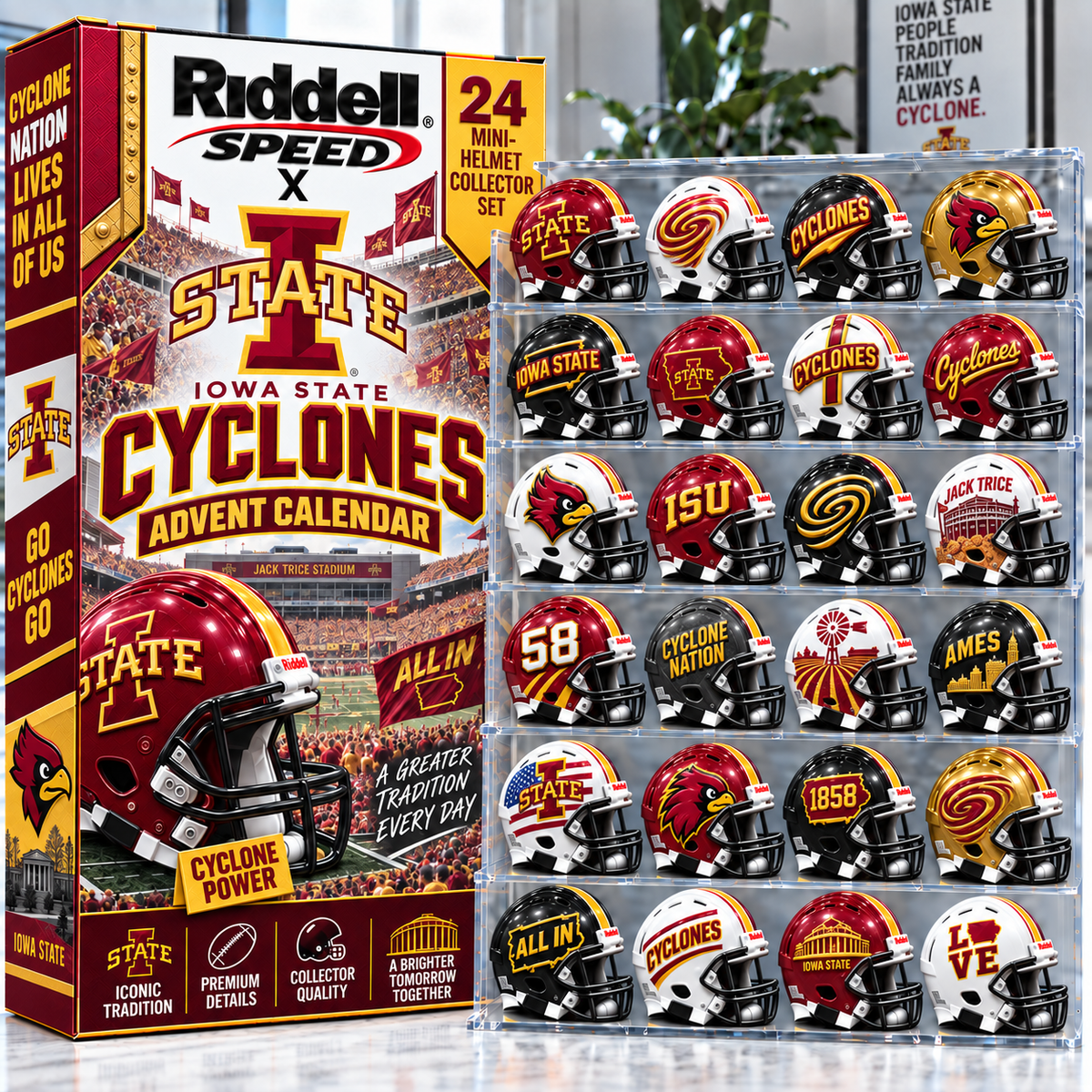 Premium ISC Mini Helmet Advent Calendar NTNA