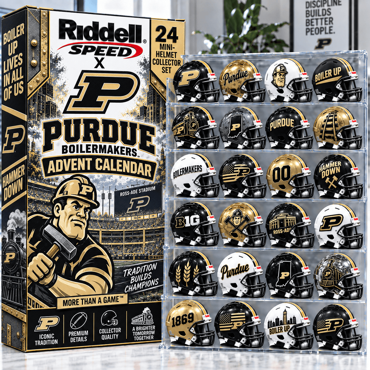 Premium PDB Mini Helmet Advent Calendar NTNA