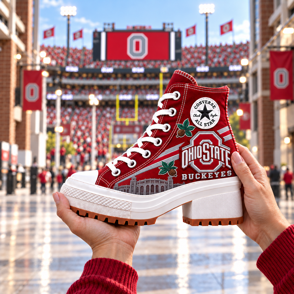 PREMIUM OSB Heeled High-Top Sneakers TMH