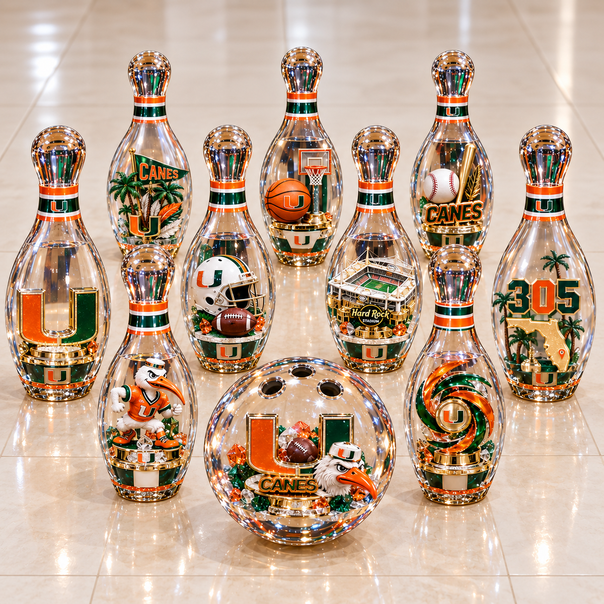 MHC PREMIUM 3D BOWLING SET HTTT