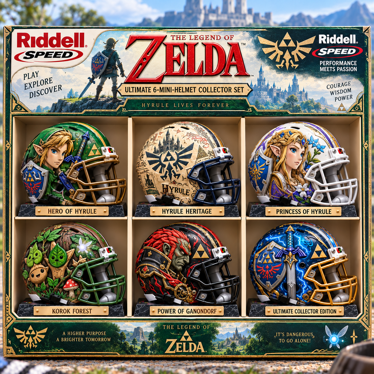 Premium TLOZ Mini Helmet Collection TTNL