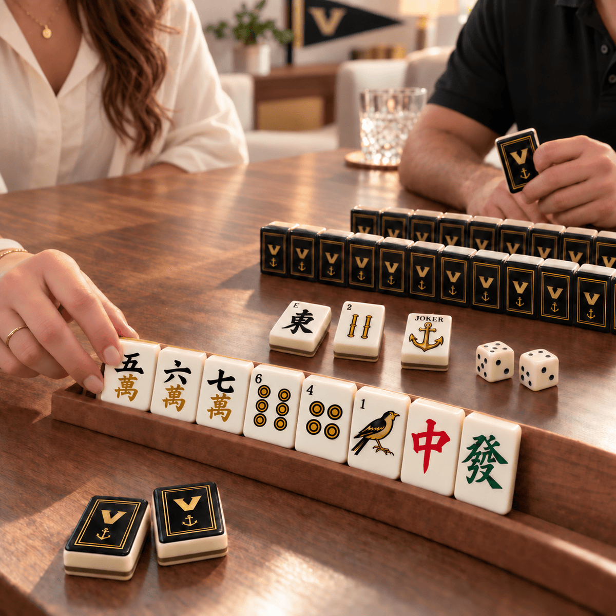 Premium VDBC Mahjong Tiles Set TNSM