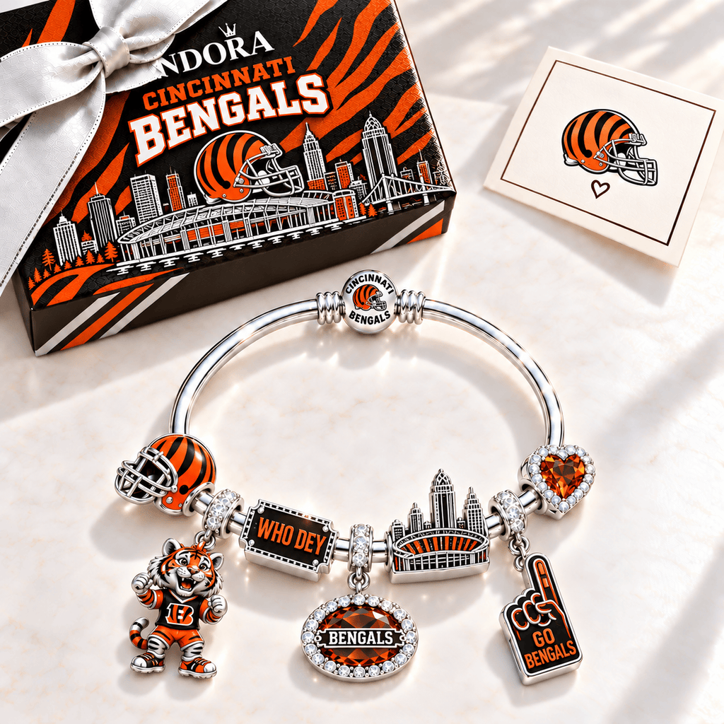 CCBG Silver Charm Bracelet Set TMH