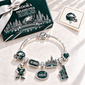 PLDE Silver Charm Bracelet Set TMH