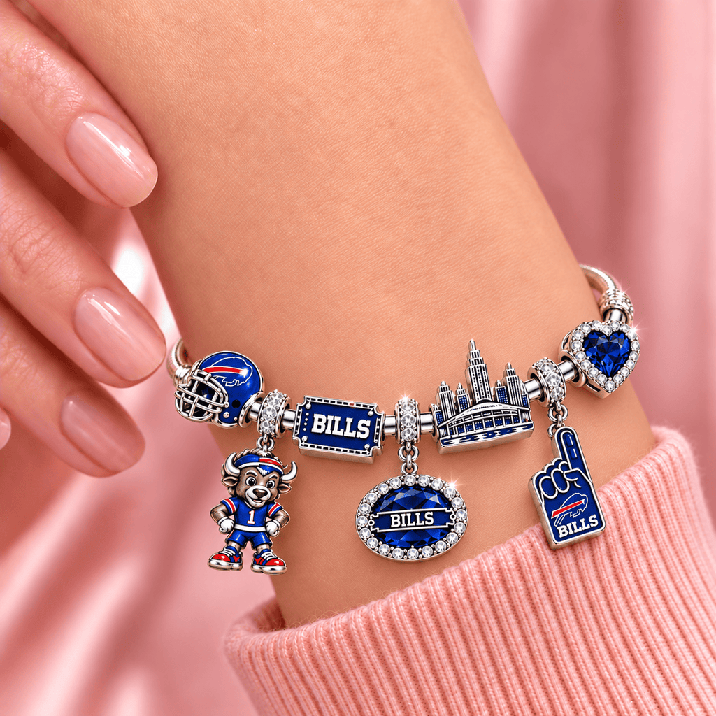 BFBL Silver Charm Bracelet Set TMH