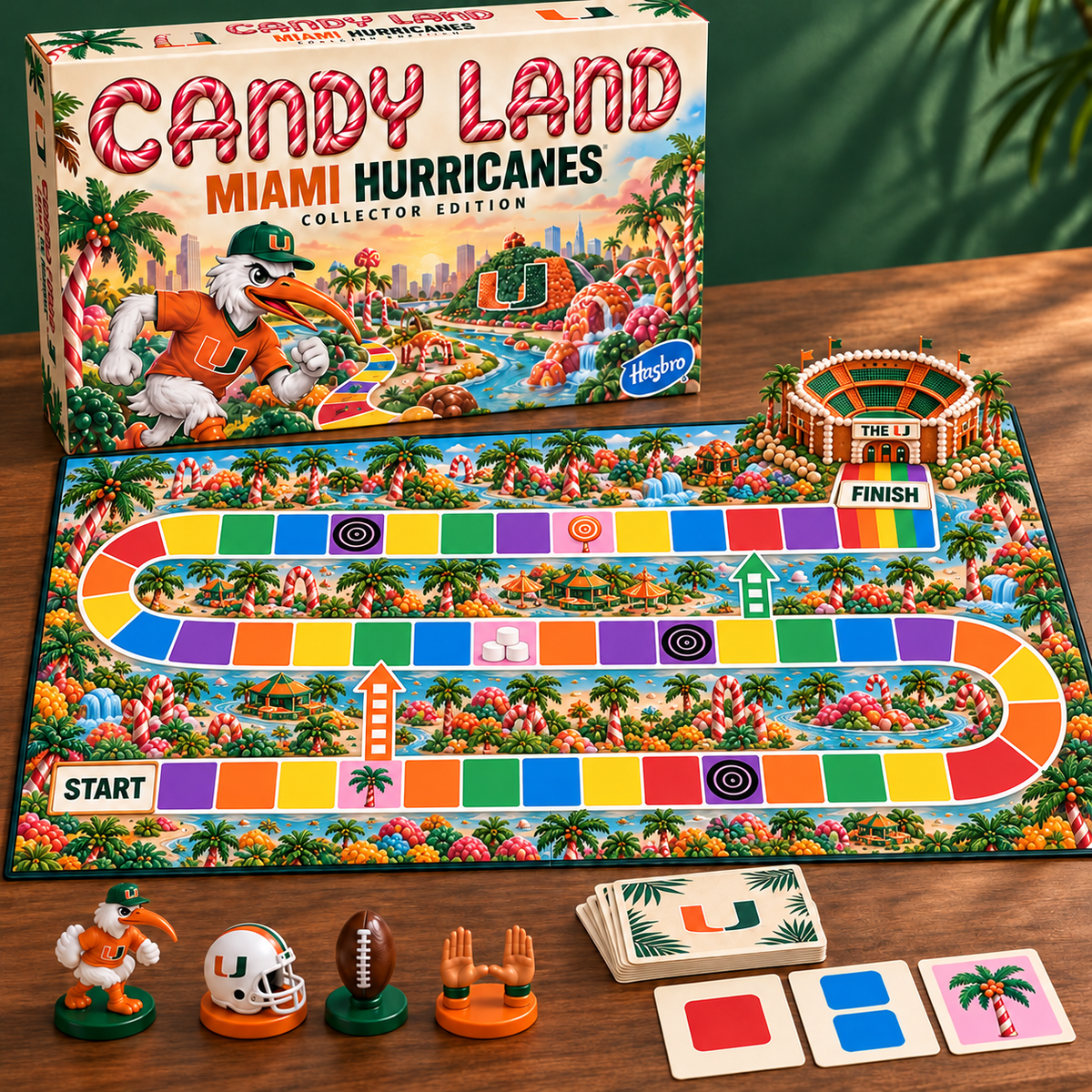 MHC Premium Candy Land Board Game NHVH