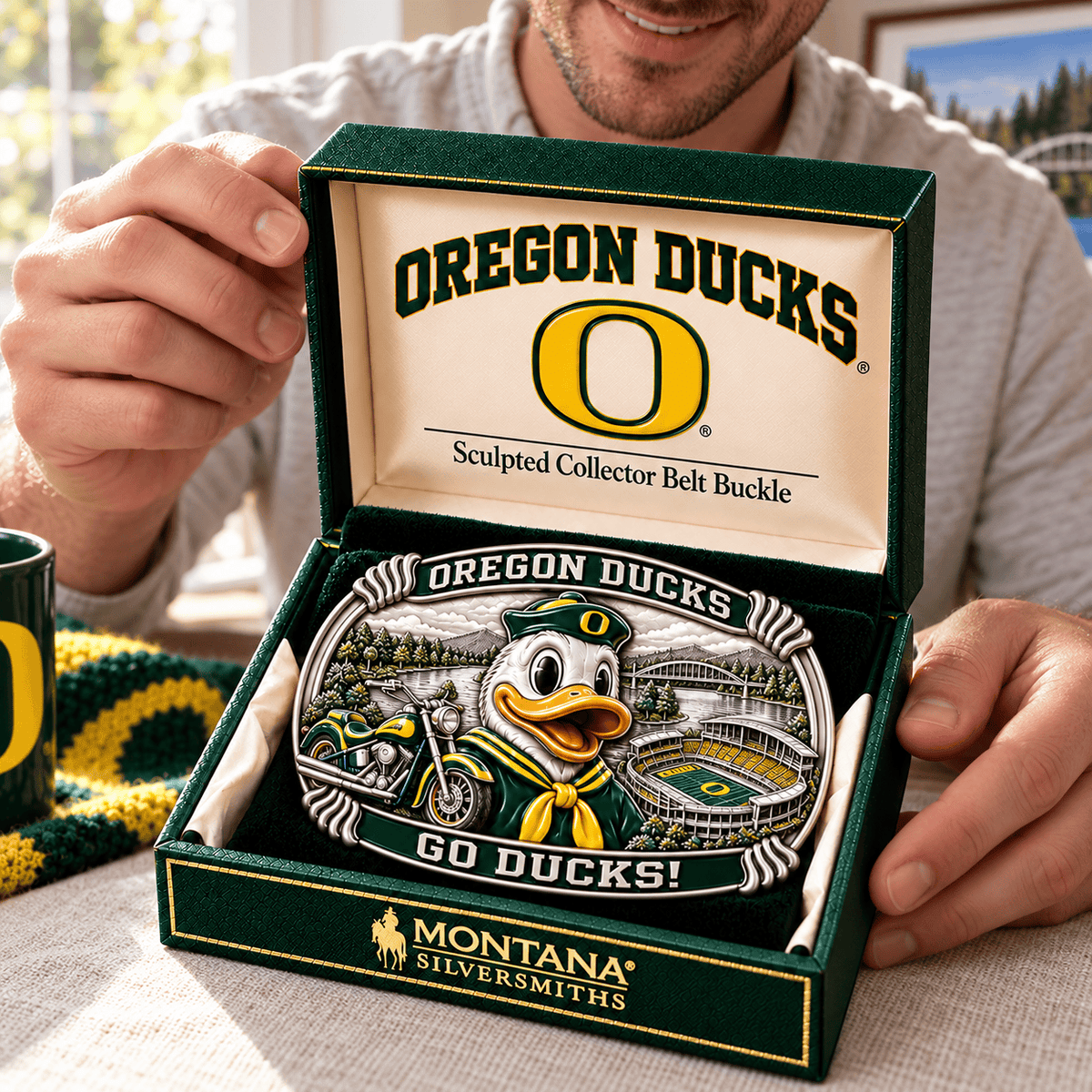 ORD SCULPTED COLLECTOR BELT BUCKLE HQH