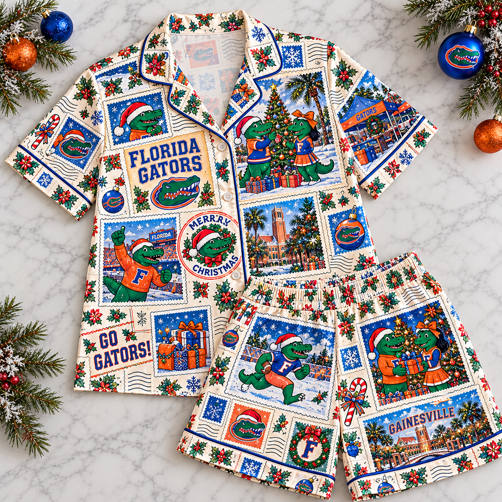 Premium FGT Christmas Stamp Pajama Set NPL