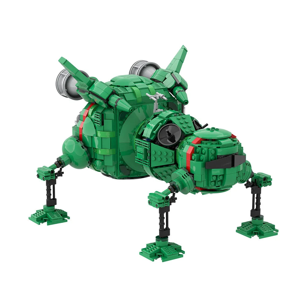 MOC Red Dwarf Starbug 1 Building Blocks Comedy Sci-Fi TV Insect Model Shuttlecraft Spaceship Brick Toy Adult Gift